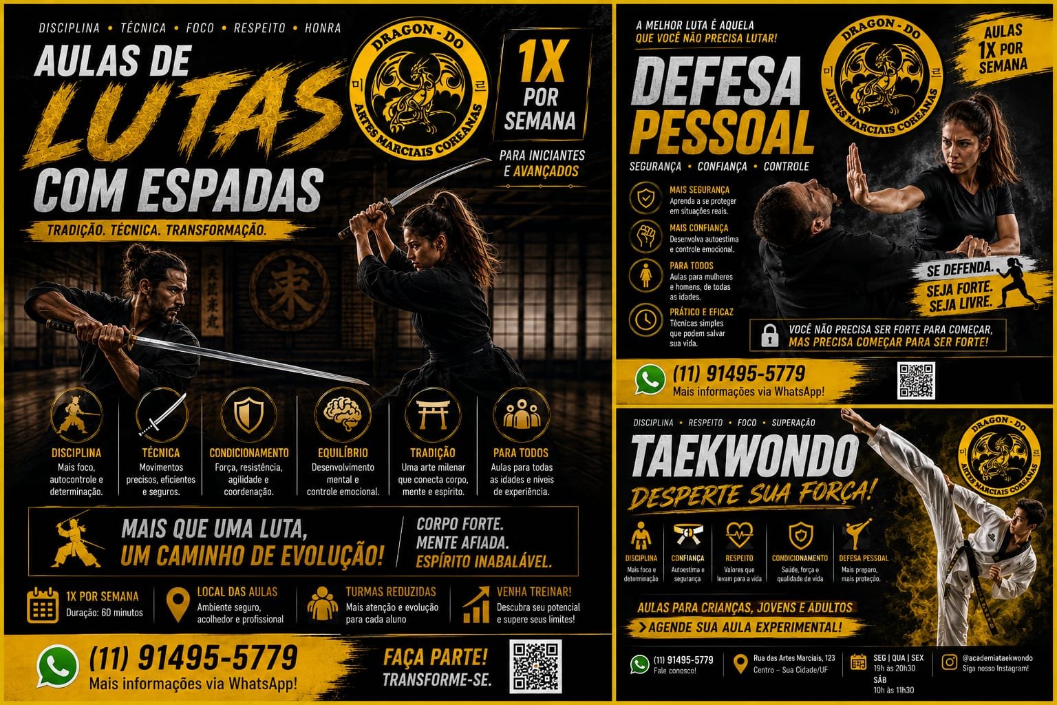 Artes marciais para todas as idades